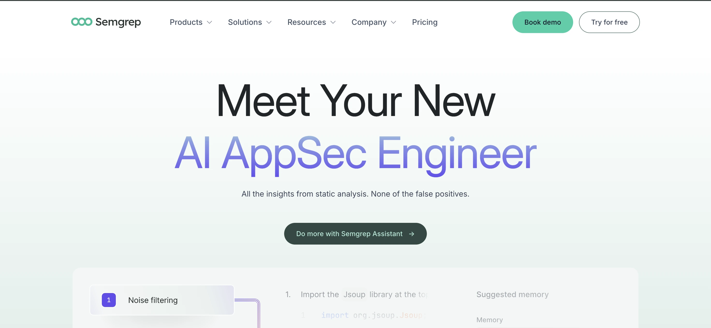 Semgrep - lightweight, open-source SAST tool