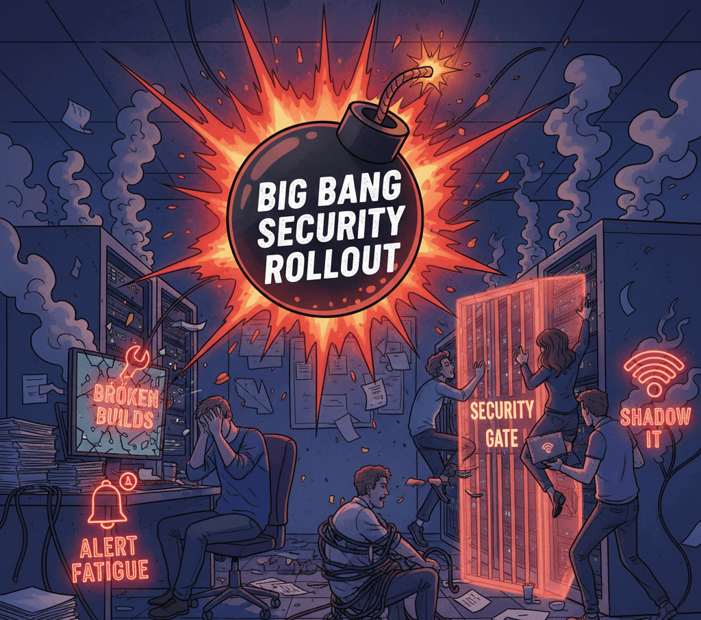 big bang roll out failed